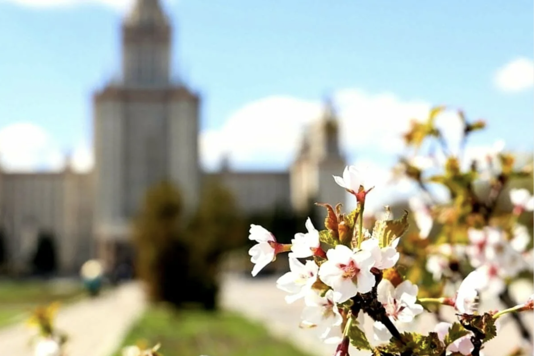 Весенняя москва картинки