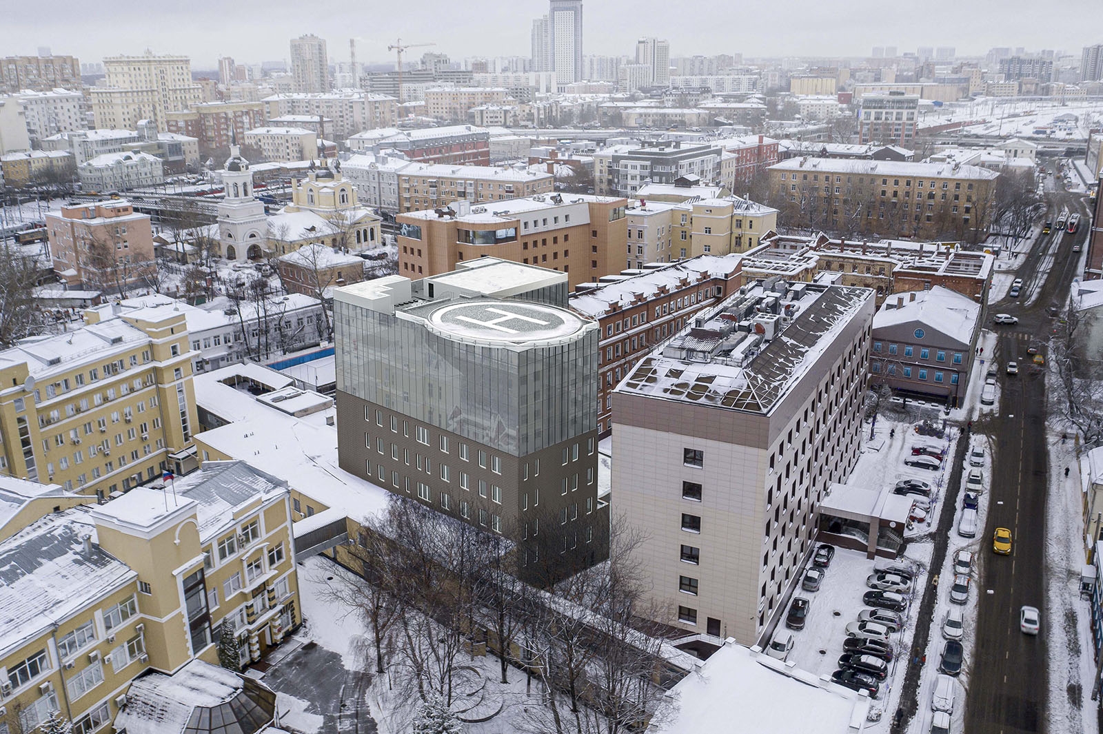 Московская стр. Москва. Ольховская хирургический корпус. Центр новой Москвы. Новая Москва фото.