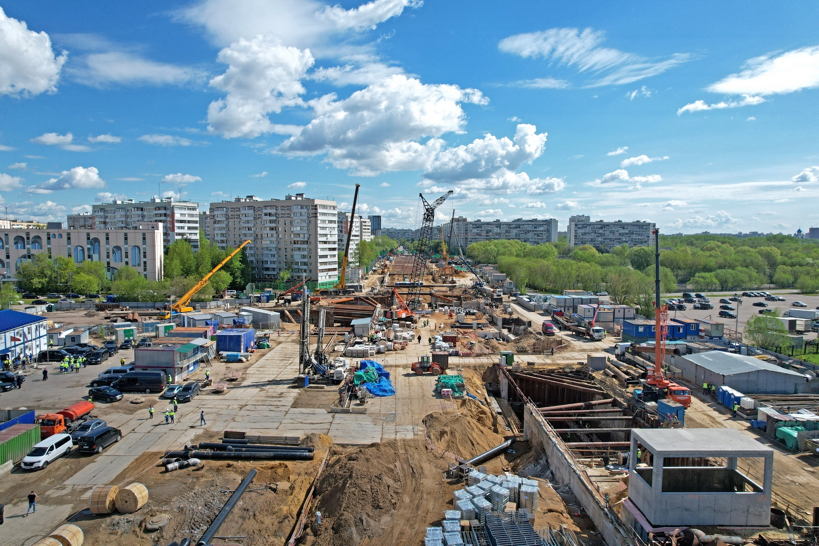 метро кленовый бульвар проект