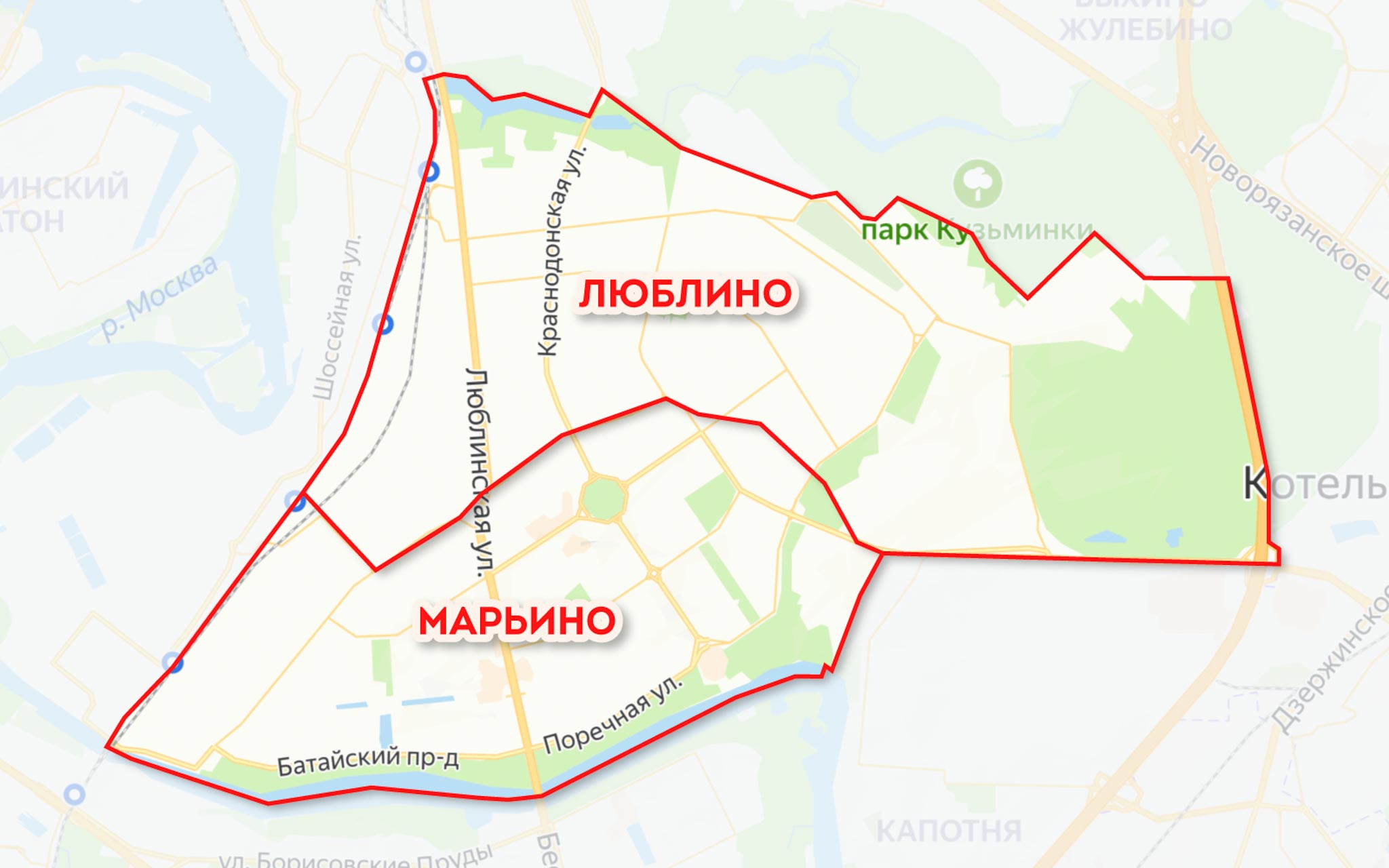 район марьино в москве