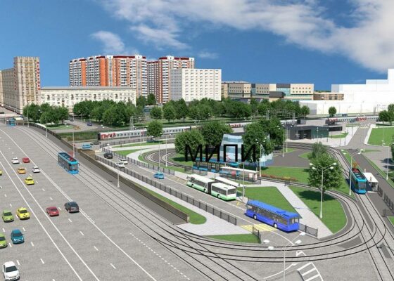 Трамвайная прелесть: в ТПУ «Авиамоторная» построят конечную станцию электротранспорта