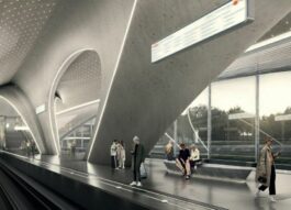 Монолитные конструкции сооружают на новой станции красной ветки метро «Потапово»