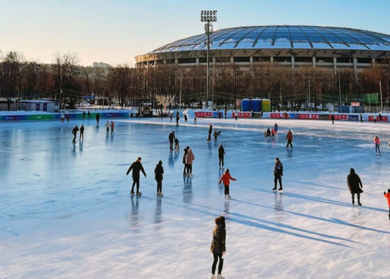 Каток Лужники